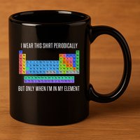 Funny Chemistry 11oz C Handle Ceramic Mug