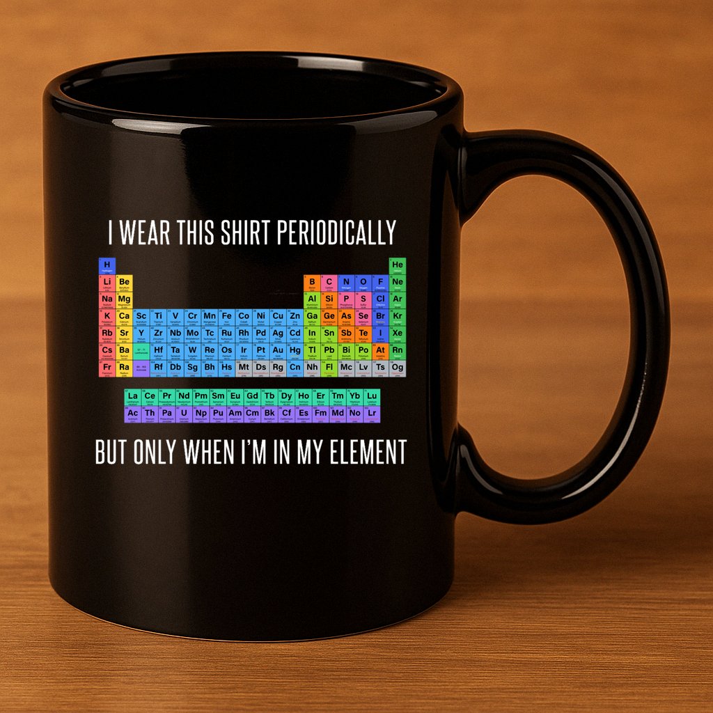 Funny Chemistry 11oz C Handle Ceramic Mug