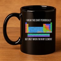 Funny Chemistry 11oz C Handle Ceramic Mug
