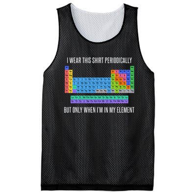 Funny Chemistry Mesh Reversible Basketball Jersey Tank