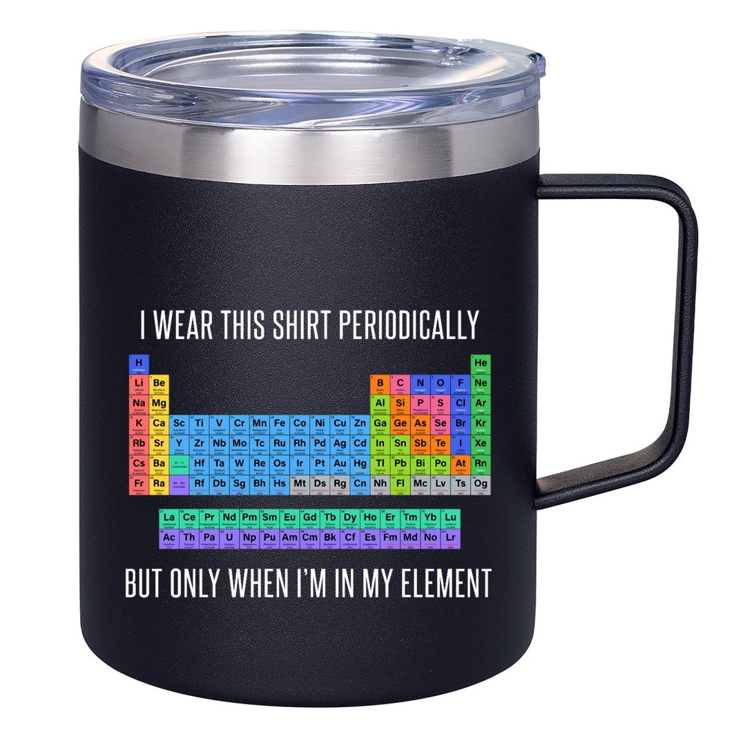 Funny Chemistry 12oz Stainless Steel Coffee Mug
