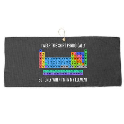 Funny Chemistry Large Microfiber Waffle Golf Towel