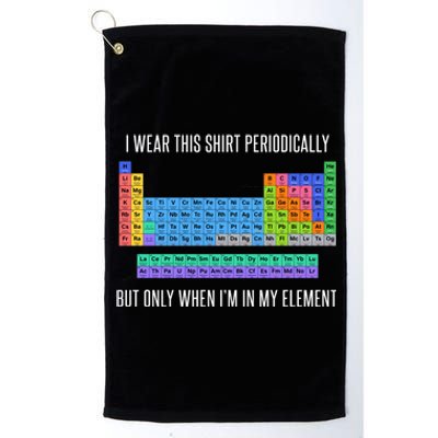 Funny Chemistry Platinum Collection Golf Towel