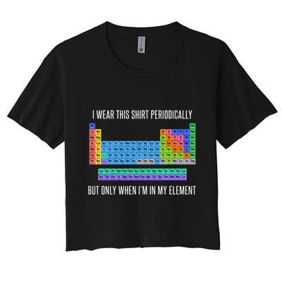 Funny Chemistry Crop Top