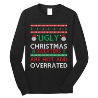 Funny Christmas For Ugly Sweater Party Long Sleeve Shirt