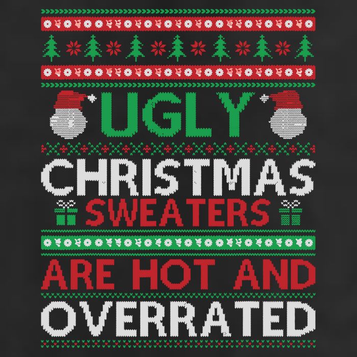 Funny Christmas For Ugly Sweater Party 11oz C Handle Ceramic Mug