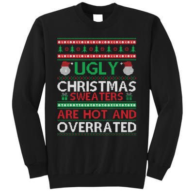 Funny Christmas For Ugly Sweater Party Tall Sweatshirt