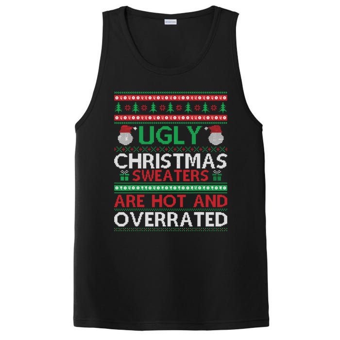 Funny Christmas For Ugly Sweater Party PosiCharge Competitor Tank