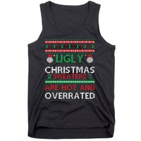 Funny Christmas For Ugly Sweater Party Tank Top