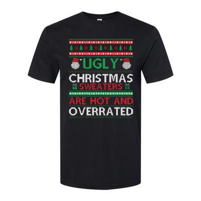 Funny Christmas For Ugly Sweater Party Softstyle CVC T-Shirt