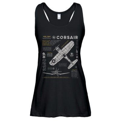 F4U Corsair Ladies Essential Flowy Tank