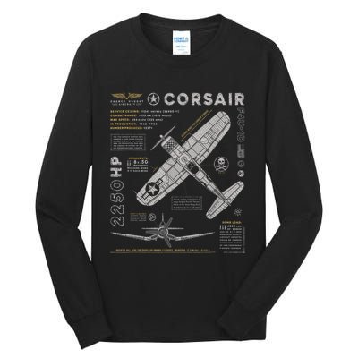 F4U Corsair Tall Long Sleeve T-Shirt