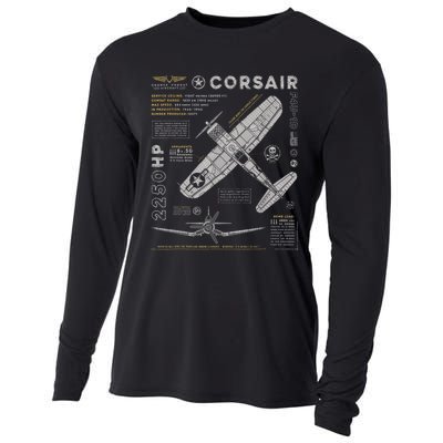 F4U Corsair Cooling Performance Long Sleeve Crew