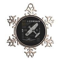 F4U Corsair Metallic Star Ornament