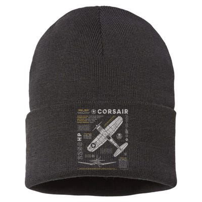 F4U Corsair Sustainable Knit Beanie