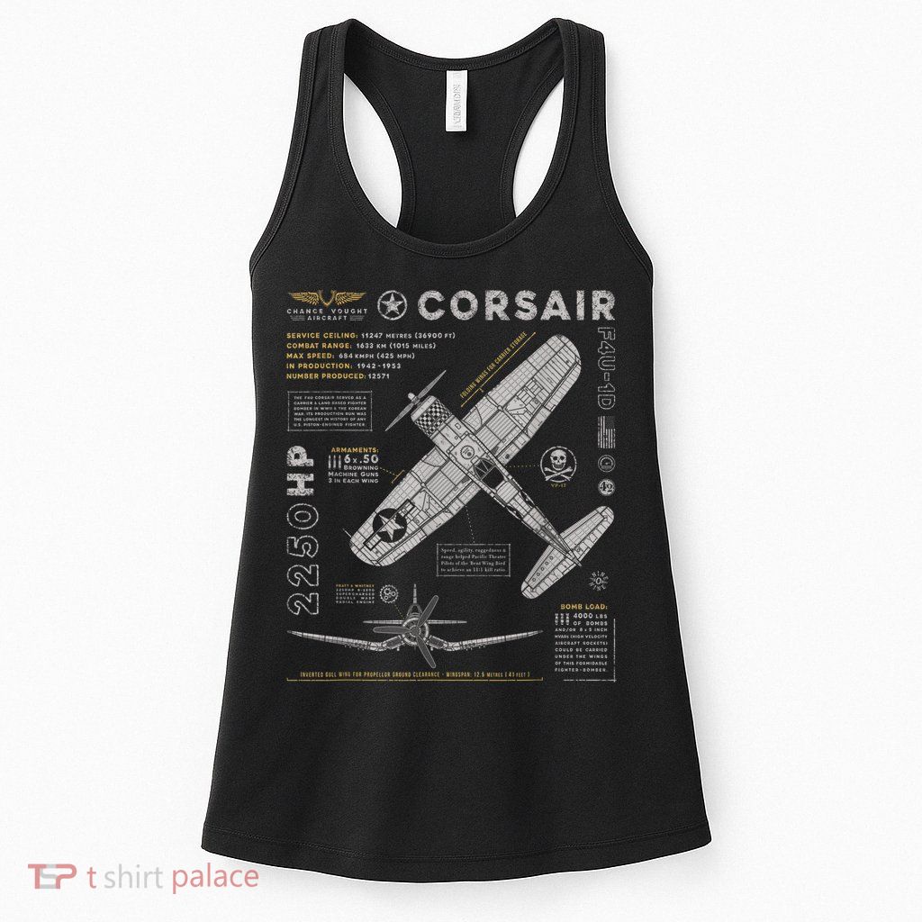 F4U Corsair Womens Tank Top