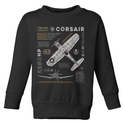 F4U Corsair Toddler Sweatshirt