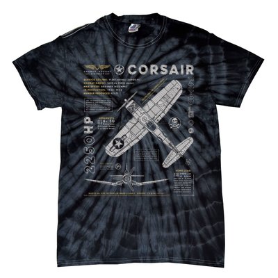 F4U Corsair Tie-Dye T-Shirt