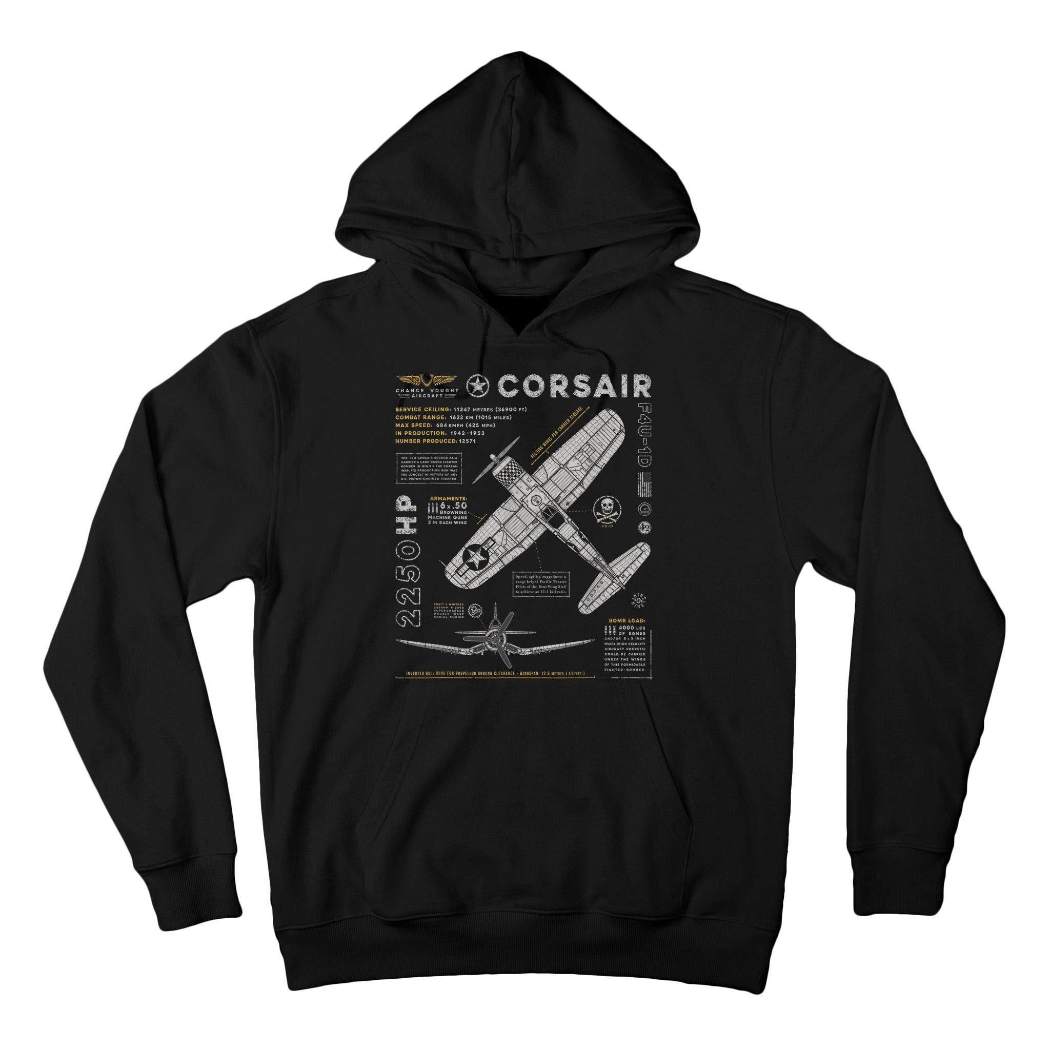 F4U Corsair Tall Hoodie