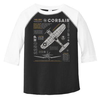 F4U Corsair Toddler Fine Jersey T-Shirt