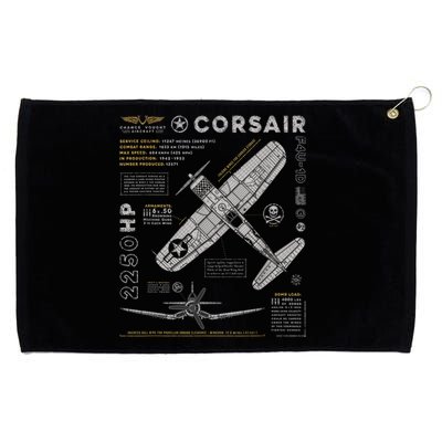 F4U Corsair Grommeted Golf Towel