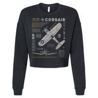 F4U Corsair Cropped Pullover Crew