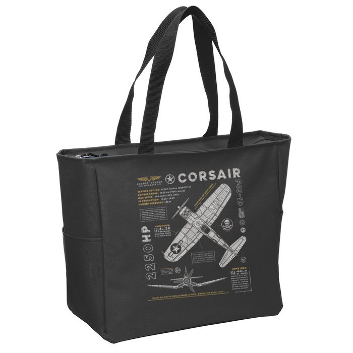 F4U Corsair Zip Tote Bag