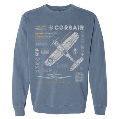 F4U Corsair Garment-Dyed Sweatshirt