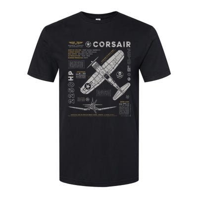 F4U Corsair Softstyle CVC T-Shirt