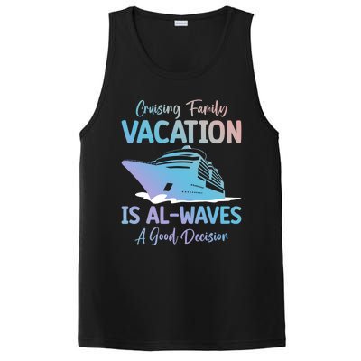 Funny Cruising Family Vacation Cruiser Cruise Ship Gift PosiCharge Competitor Tank