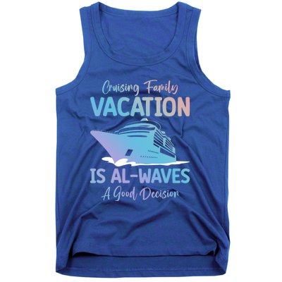 Funny Cruising Family Vacation Cruiser Cruise Ship Gift Tank Top