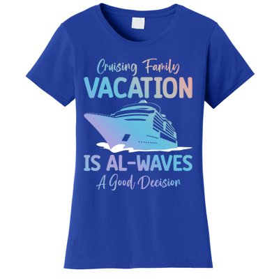 Funny Cruising Family Vacation Cruiser Cruise Ship Gift Women's T-Shirt