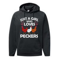 Funny Chicken Farmer Flock Whisperer Performance Fleece Hoodie