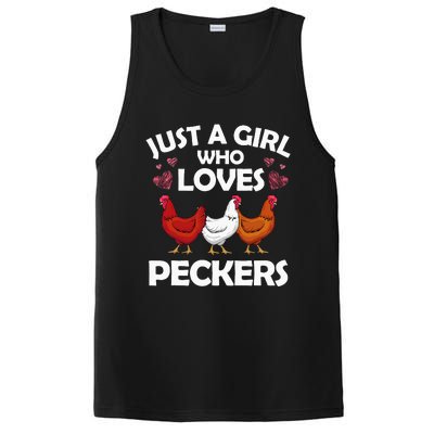 Funny Chicken Farmer Flock Whisperer PosiCharge Competitor Tank