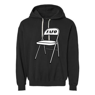 Folding Chair Fafo Alabama Meme Boat Brawl Funny Garment-Dyed Fleece Hoodie