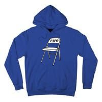 Folding Chair Fafo Alabama Meme Boat Brawl Funny Tall Hoodie