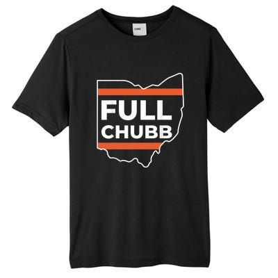 Full Chubb Football Funny Chubbhub Football Teams Cleveland Tall Fusion ChromaSoft Performance T-Shirt