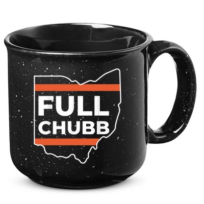 Full Chubb Football Funny Chubbhub Football Teams Cleveland 15oz Campfire Ceramic Mug