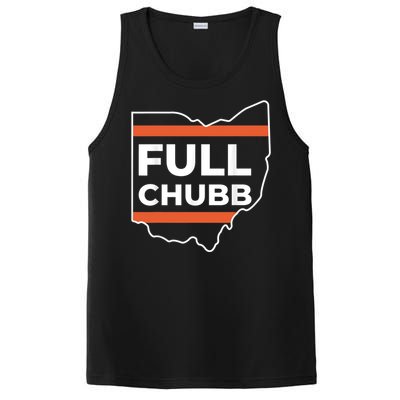 Full Chubb Football Funny Chubbhub Football Teams Cleveland PosiCharge Competitor Tank