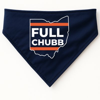 Full Chubb Football Funny Chubbhub Football Teams Cleveland USA-Made Doggie Bandana