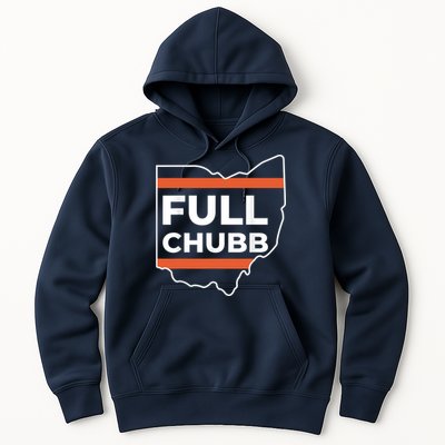 Full Chubb Football Funny Chubbhub Football Teams Cleveland Hoodie
