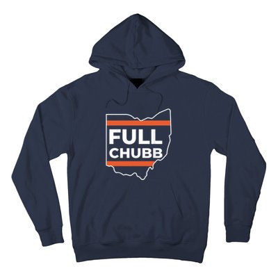 Full Chubb Football Funny Chubbhub Football Teams Cleveland Hoodie