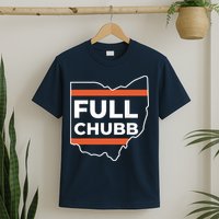 Full Chubb Football Funny Chubbhub Football Teams Cleveland T-Shirt