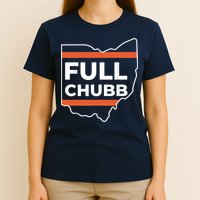 Full Chubb Football Funny Chubbhub Football Teams Cleveland T-Shirt