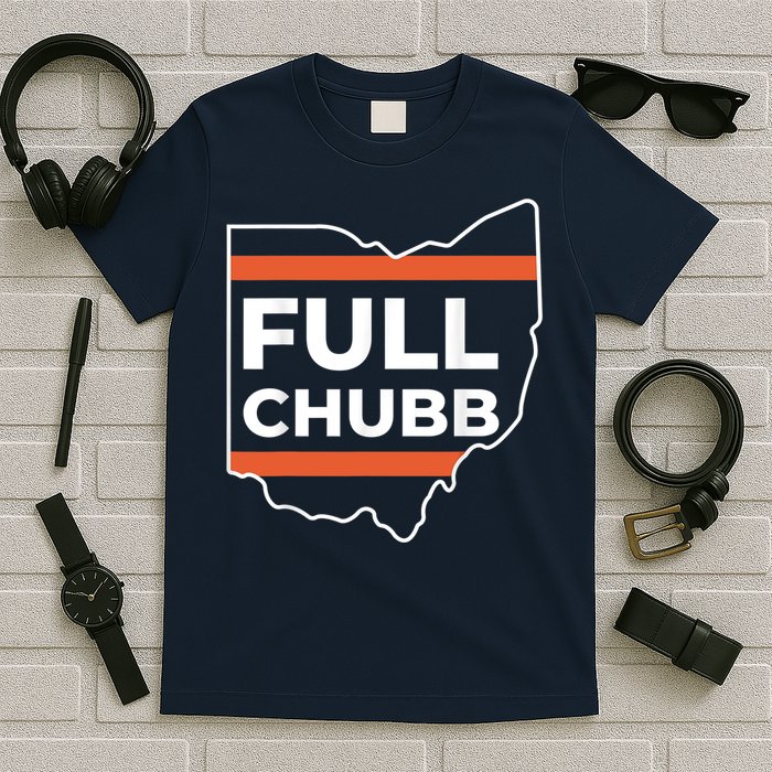 Full Chubb Football Funny Chubbhub Football Teams Cleveland T-Shirt