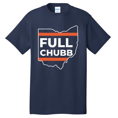 Full Chubb Football Funny Chubbhub Football Teams Cleveland Tall T-Shirt