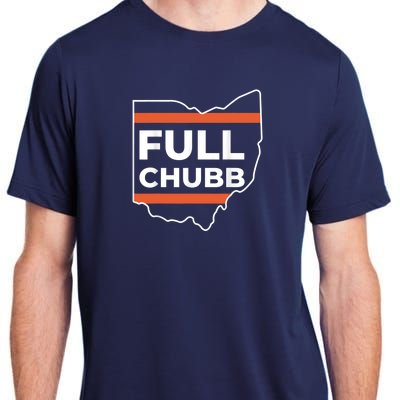 Full Chubb Football Funny Chubbhub Football Teams Cleveland Adult ChromaSoft Performance T-Shirt