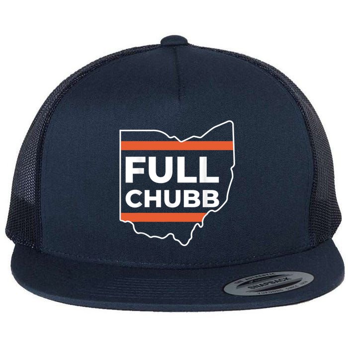 Full Chubb Football Funny Chubbhub Football Teams Cleveland Flatbill Hat