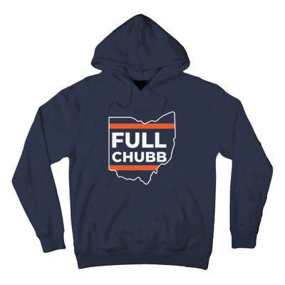 Full Chubb Football Funny Chubbhub Football Teams Cleveland Tall Hoodie