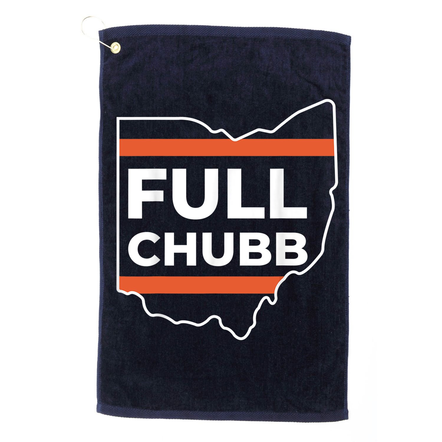 Full Chubb Football Funny Chubbhub Football Teams Cleveland Golf Towel